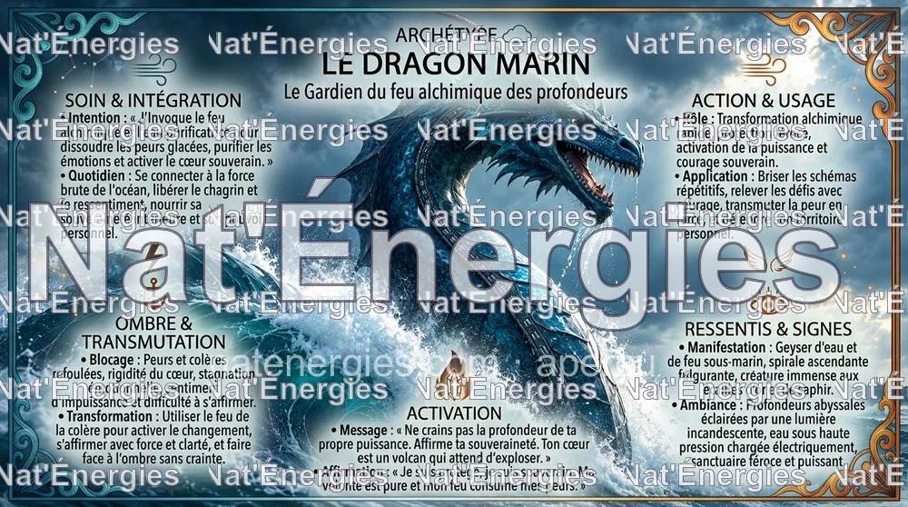Carte : Dragon marin