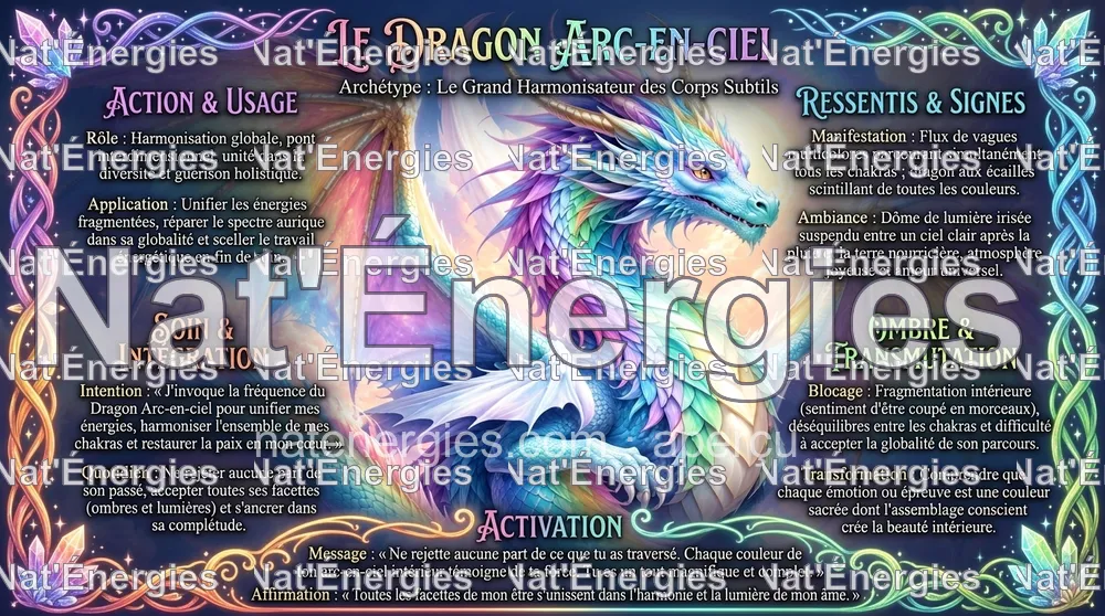 Carte : Dragon arc-en-ciel