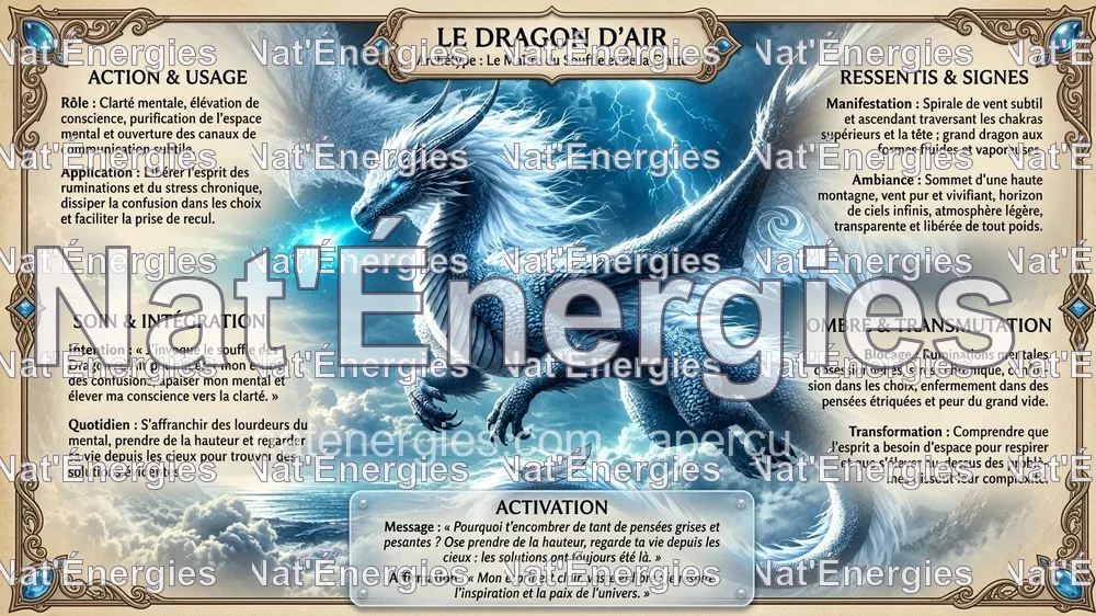 Carte : Dragon d'air