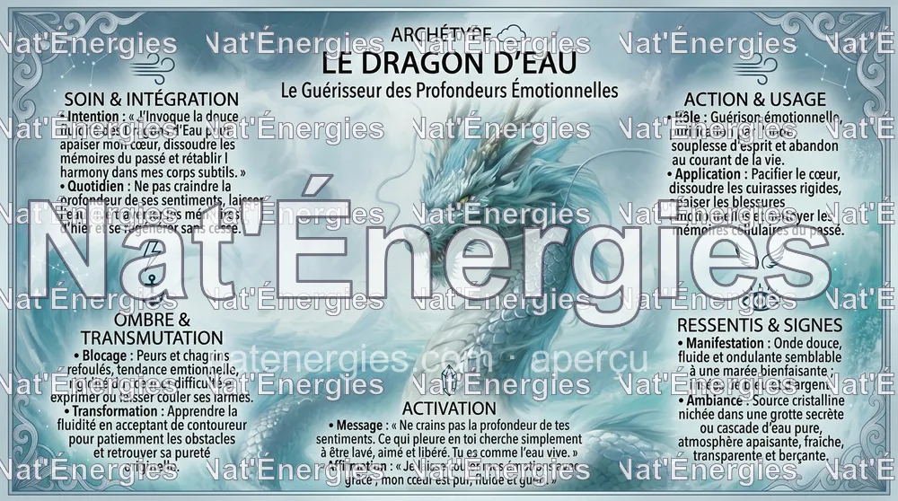 Carte : Dragon d'eau